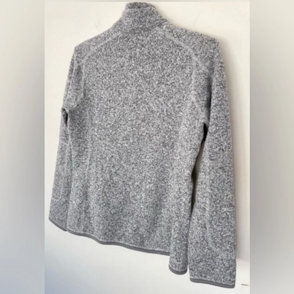 Patagonia Better Sweater Full Zip Jacket Womens Size M Birch White - Picture 4 of 7